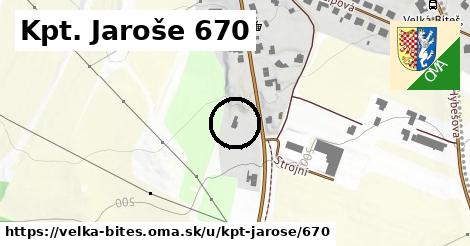 Kpt. Jaroše 670, Velká Bíteš