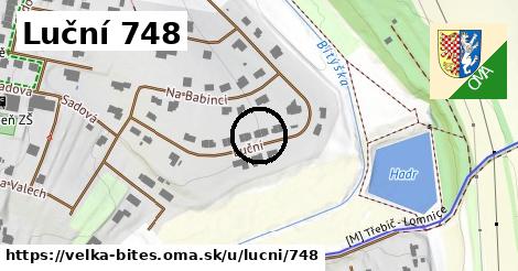 Luční 748, Velká Bíteš