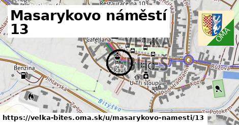 Masarykovo náměstí 13, Velká Bíteš