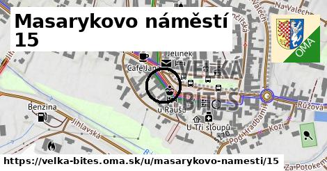 Masarykovo náměstí 15, Velká Bíteš