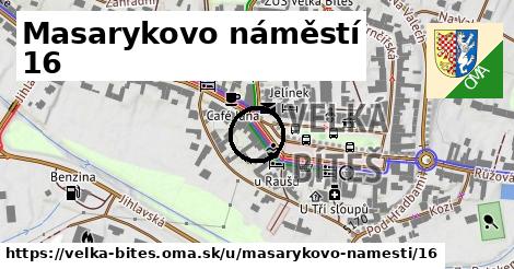 Masarykovo náměstí 16, Velká Bíteš