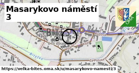 Masarykovo náměstí 3, Velká Bíteš