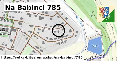 Na Babinci 785, Velká Bíteš