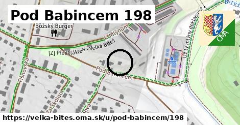 Pod Babincem 198, Velká Bíteš