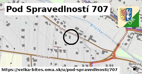 Pod Spravedlností 707, Velká Bíteš