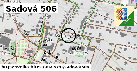 Sadová 506, Velká Bíteš