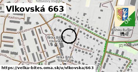 Vlkovská 663, Velká Bíteš