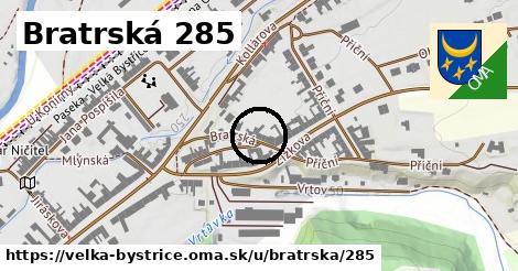 Bratrská 285, Velká Bystřice