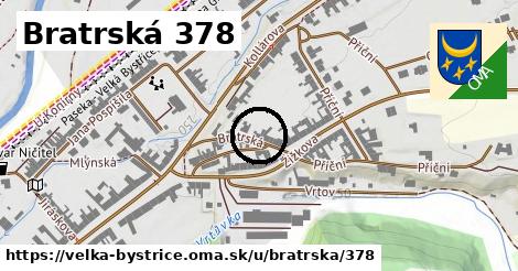 Bratrská 378, Velká Bystřice