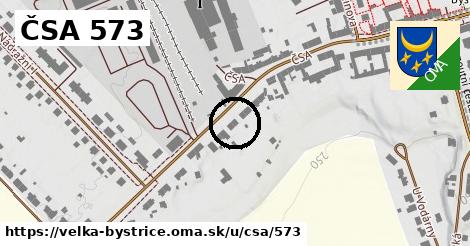 ČSA 573, Velká Bystřice