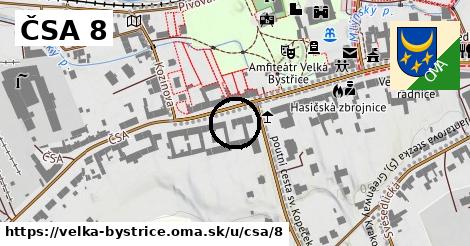 ČSA 8, Velká Bystřice