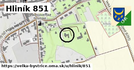 Hliník 851, Velká Bystřice