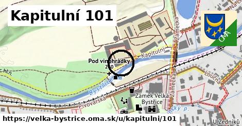 Kapitulní 101, Velká Bystřice