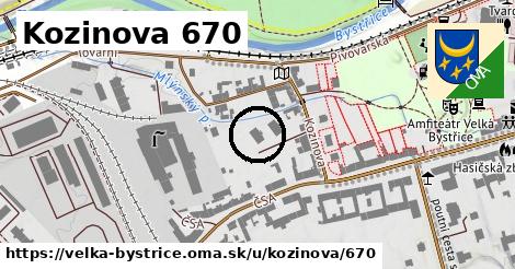 Kozinova 670, Velká Bystřice