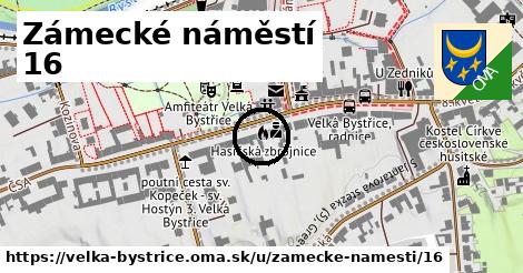 Zámecké náměstí 16, Velká Bystřice