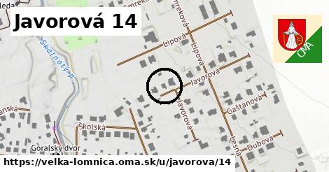 Javorová 14, Veľká Lomnica