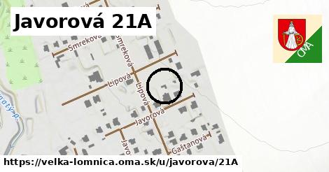 Javorová 21A, Veľká Lomnica