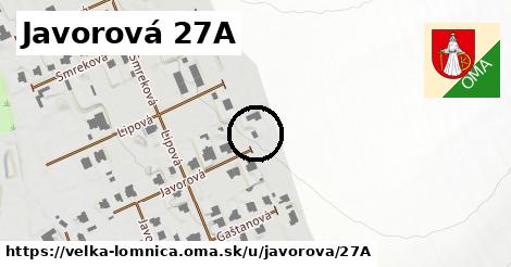Javorová 27A, Veľká Lomnica