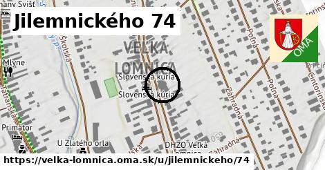 Jilemnického 74, Veľká Lomnica