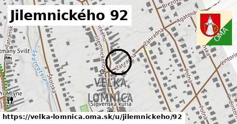 Jilemnického 92, Veľká Lomnica