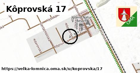 Kôprovská 17, Veľká Lomnica