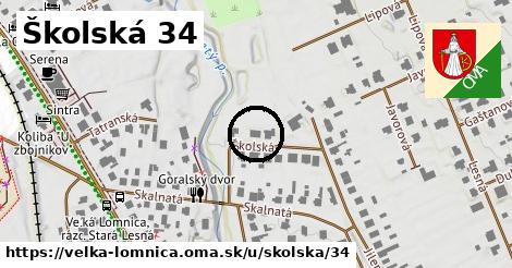 Školská 34, Veľká Lomnica