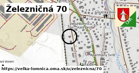 Železničná 70, Veľká Lomnica