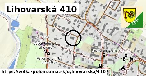 Lihovarská 410, Velká Polom