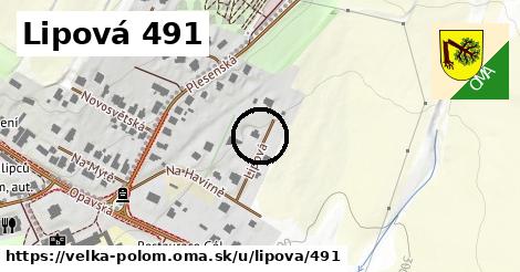 Lipová 491, Velká Polom