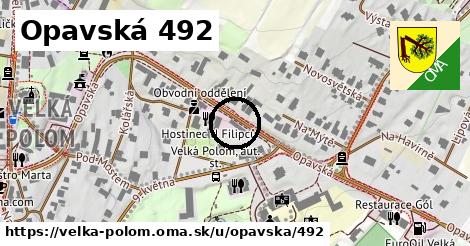 Opavská 492, Velká Polom