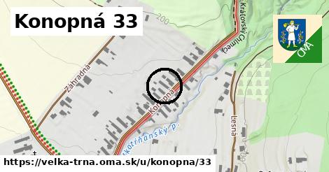 Konopná 33, Veľká Tŕňa