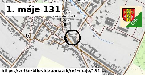 1. máje 131, Velké Bílovice