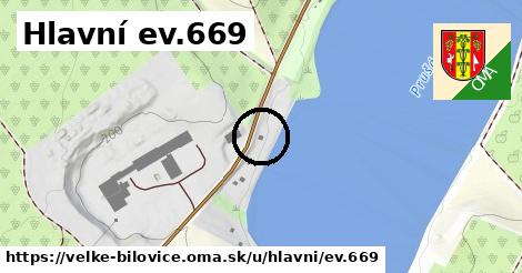 Hlavní ev.669, Velké Bílovice