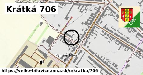 Krátká 706, Velké Bílovice