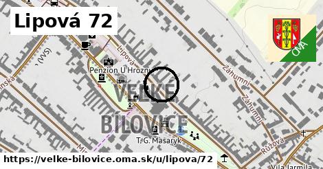 Lipová 72, Velké Bílovice