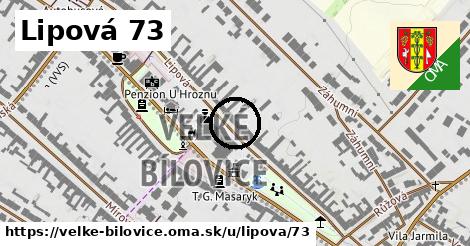 Lipová 73, Velké Bílovice