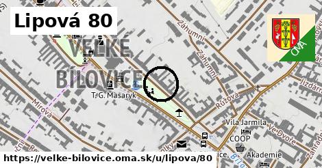 Lipová 80, Velké Bílovice