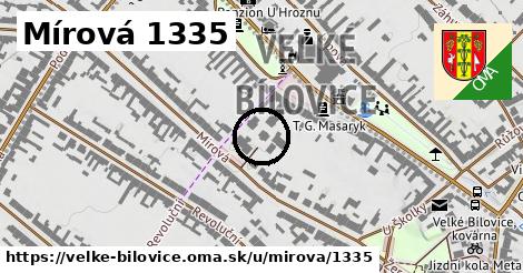 Mírová 1335, Velké Bílovice