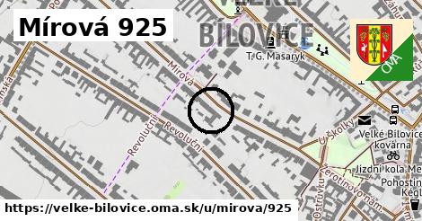 Mírová 925, Velké Bílovice