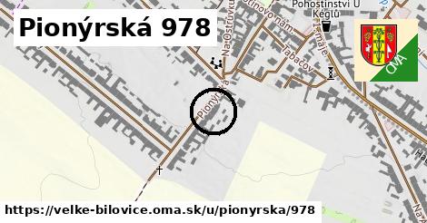 Pionýrská 978, Velké Bílovice