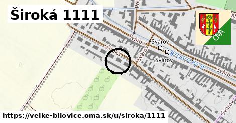 Široká 1111, Velké Bílovice