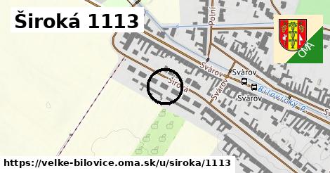 Široká 1113, Velké Bílovice