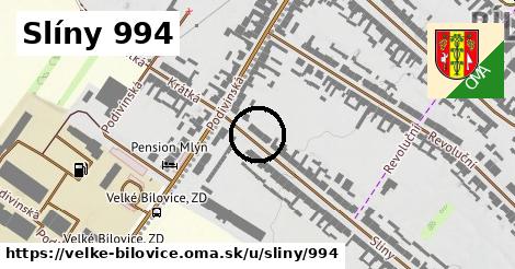 Slíny 994, Velké Bílovice