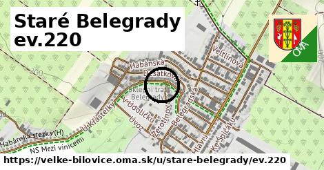 Staré Belegrady ev.220, Velké Bílovice