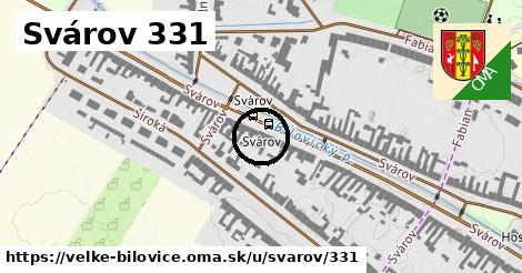 Svárov 331, Velké Bílovice