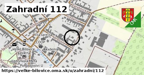 Zahradní 112, Velké Bílovice