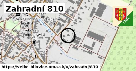 Zahradní 810, Velké Bílovice