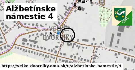 Alžbetínske námestie 4, Veľké Dvorníky