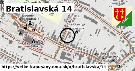 Bratislavská 14, Veľké Kapušany