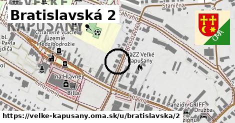 Bratislavská 2, Veľké Kapušany